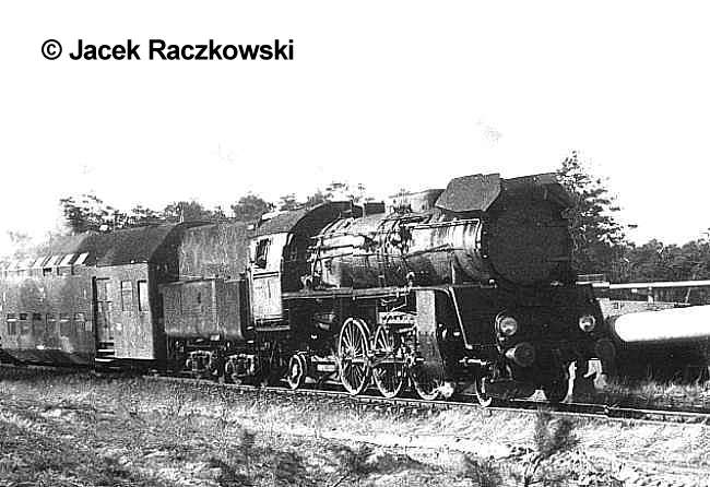 Z pociągiem Toruń-Sierpc pod Grębocinem
